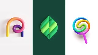 How To Make 3D Logo Design In Adobe Illustrator [upl. by Nnaegroeg379]