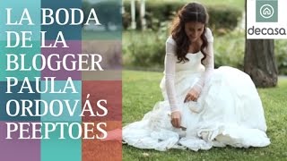 La boda de la blogger Paula Ordovás Peeptoes Programa Completo  Mi boda [upl. by Llerahs216]