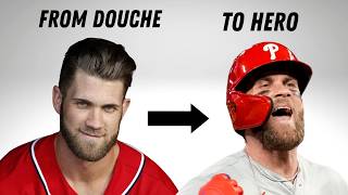 How Bryce Harper Singlehandedly Killed MLB’s Villain Archetype [upl. by Fortunato226]