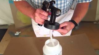 Rockler HVLP Paint Sprayer Review [upl. by Nosnek939]