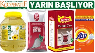 TARIM KREDİDE YARIN  14 EKİM 2024 KATALOĞU  YAĞ ŞEKER YUMURTA FİYATLARI [upl. by Uht]