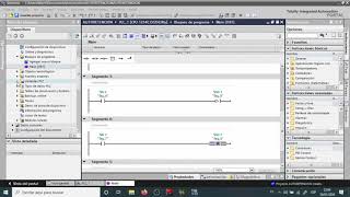 Curso de PLC Siemens s71200 3 Auto retención set y reset [upl. by Dorman428]