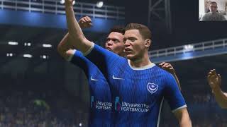 Portsmouth vs My reactions and comments gameplay EA Sports FC 24 [upl. by Sitarski]