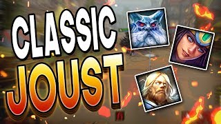 Smite Classic Joust Team on the Classic Joust Map [upl. by Aleekat]