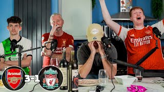 Van Dijk Mistake Sends Arsenal Fan Wild  Arsenal 31 Liverpool Reaction [upl. by Patnode]