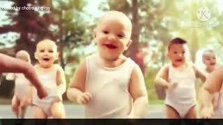 Baby Dance and roller blinds for samena samena song [upl. by Nayk]