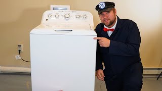 GE Top Load Washing Machine Wont Start  How to Find amp Fix Problems [upl. by Nwahser]