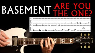 Basement Are You The One Guitar Lesson  Guitar Tab  Guitar Tabs  Guitar Chords  Guitar Cover [upl. by Anders]