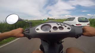 Gilera Runner 180 FXR 1999 compilation sorpassi overtaking and top speed [upl. by Tsai]