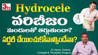 Hydrocele Treatment in Telugu I Hydrocele Symptoms I Hydrocele Complications I Dr Vamsi Krishna [upl. by Ahsiret]